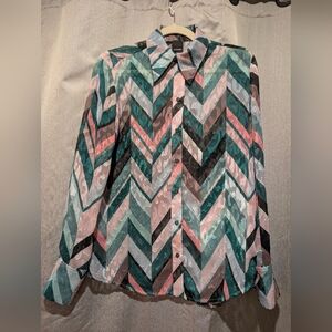 Pinko Multicolor Textured Shirt